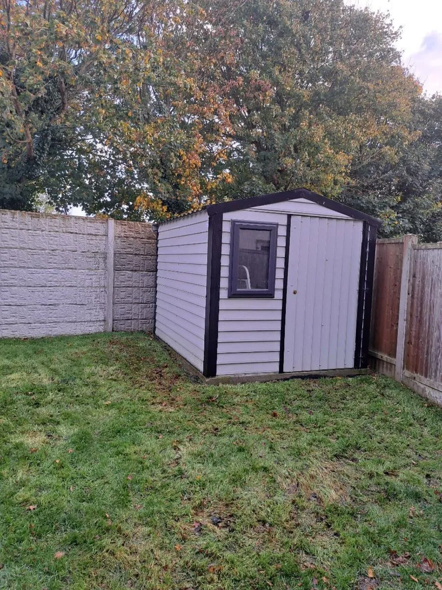 Steel Shed 10ft x 8ft - Image 1