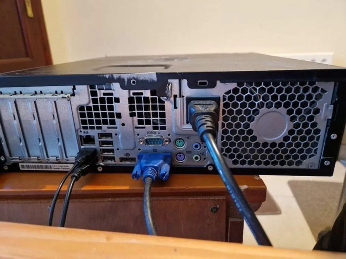 HP Compaq 8000 Desktop PC, Intel Core 2 Duo E8400 - Image 4