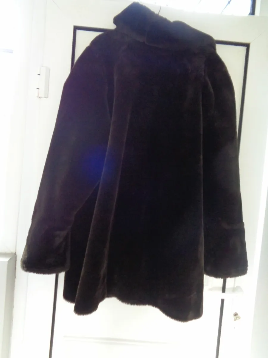 Faux Fur Coat for sale - Image 2