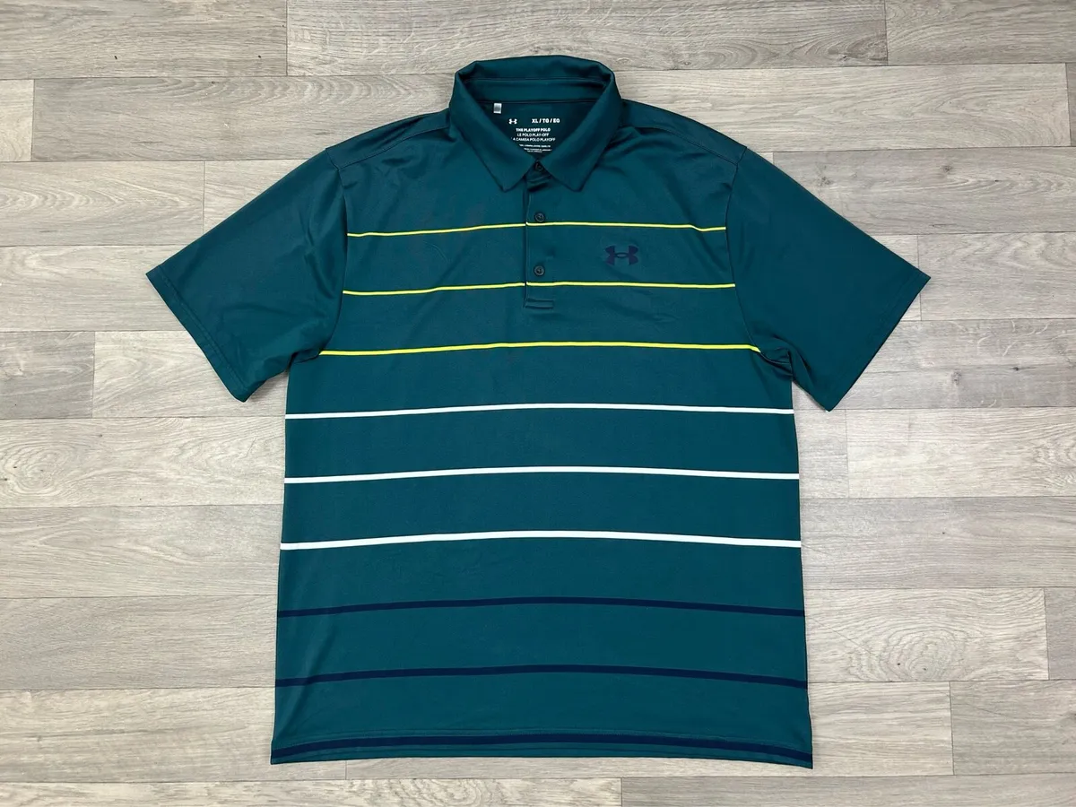 Under Armour Playoff Golf Polo Shirt Mens XL - Image 1