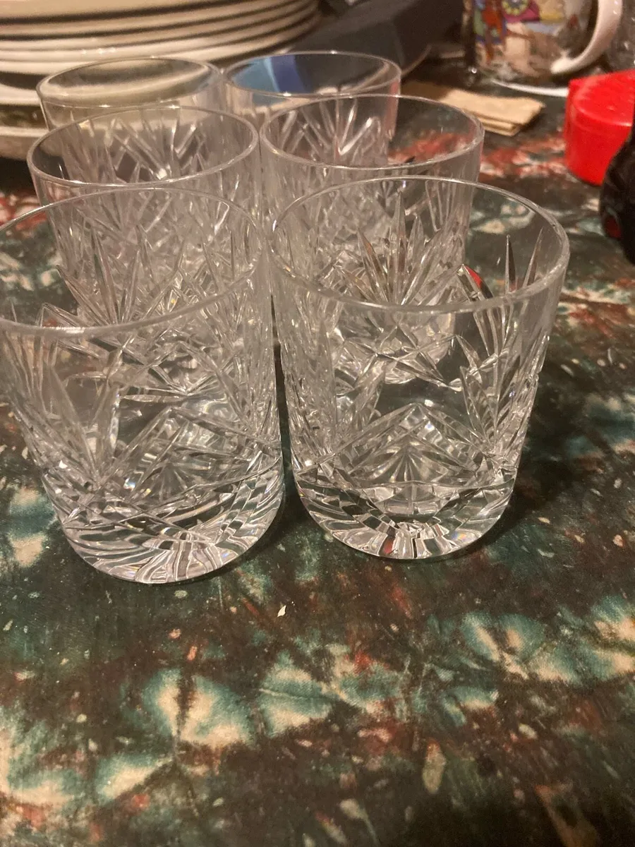 Cavan crystal whiskey tumblers free postage - Image 2