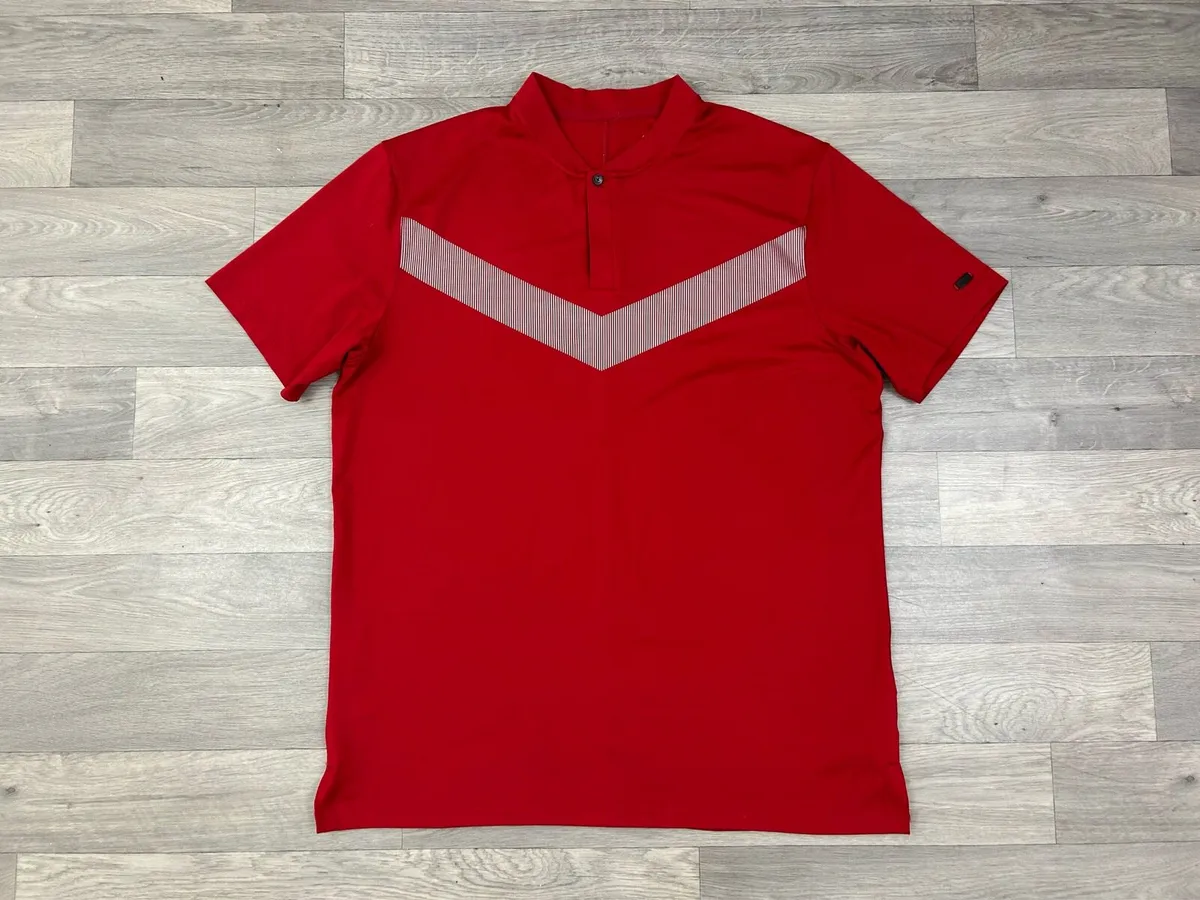 Nike Tiger Wood Collection Golf Polo Shirt Mens L - Image 1