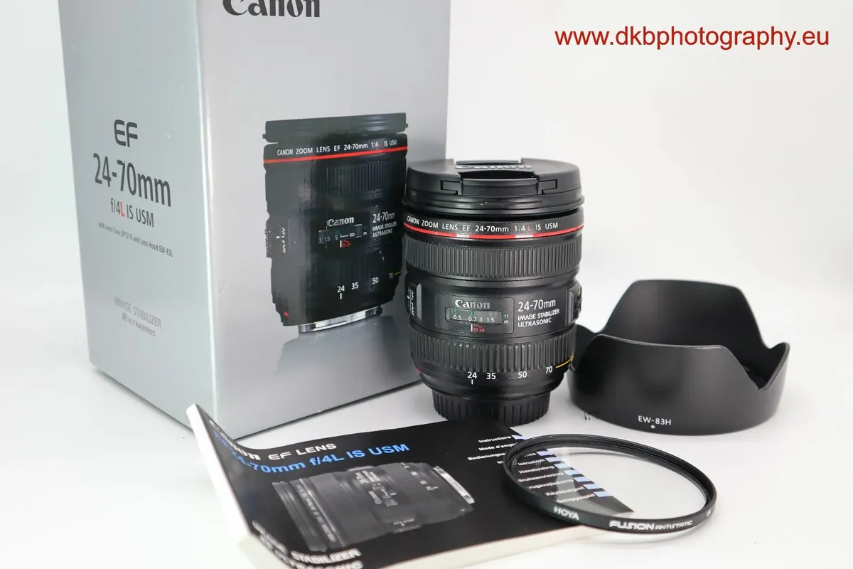 CANON EF 24-70mm F4L IS USM LENS #0150 - Image 1