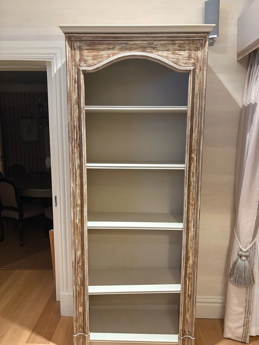 Brown Wooden Shelving Unit / Display Cabinet - Image 1