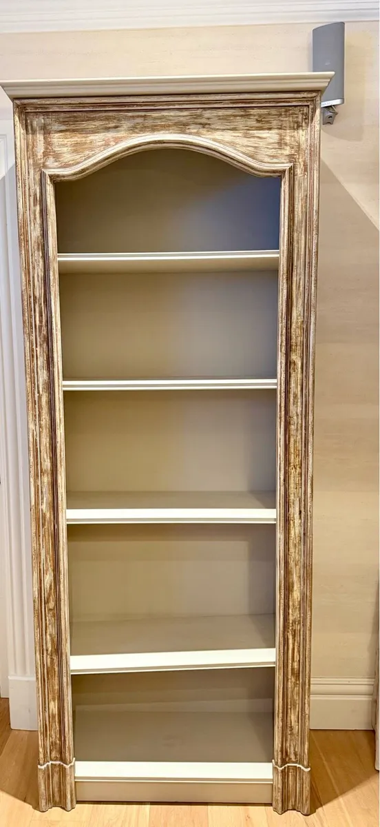 Brown Wooden Shelving Unit / Display Cabinet - Image 2