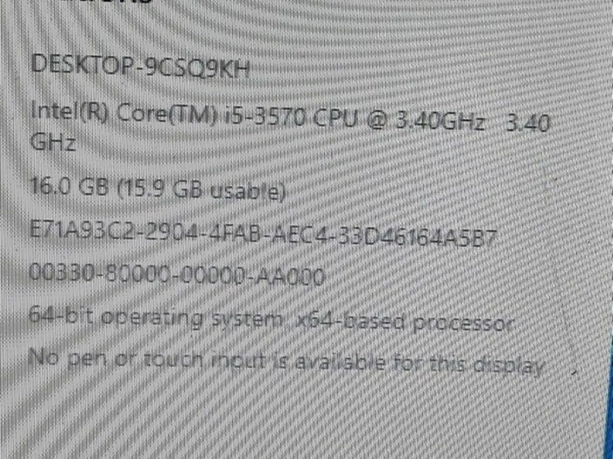 HP Compaq Elite 8300 Desktop, PC 16GB RAM, 500GB - Image 2