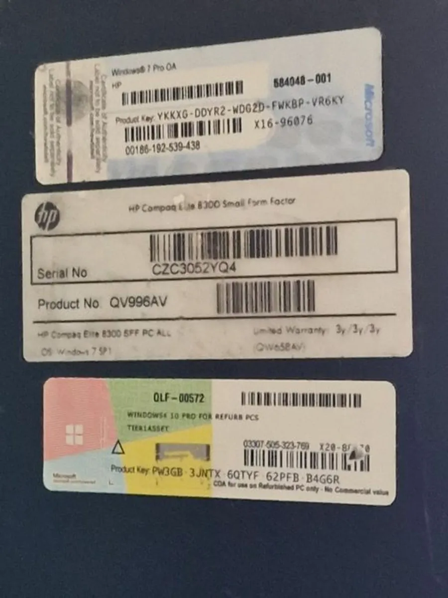 HP Compaq Elite 8300 Desktop, PC 16GB RAM, 500GB - Image 4