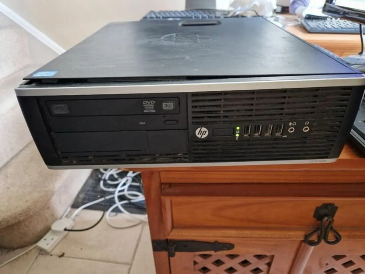 HP Compaq Elite 8300 Desktop, PC 16GB RAM, 500GB - Image 1