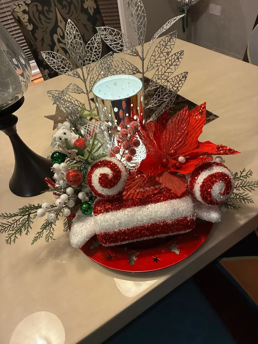 Various Christmas displays for wall table or door - Image 2