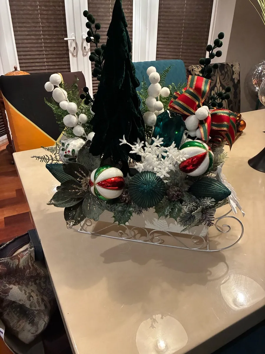 Various Christmas displays for wall table or door - Image 3