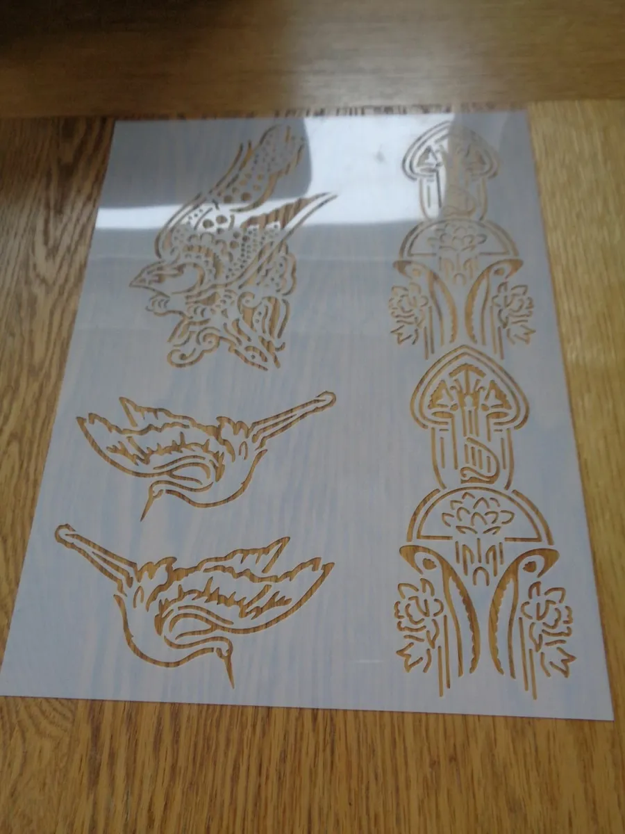 Llewelyn-Bowen Stencils x 4 for Sale - Image 3