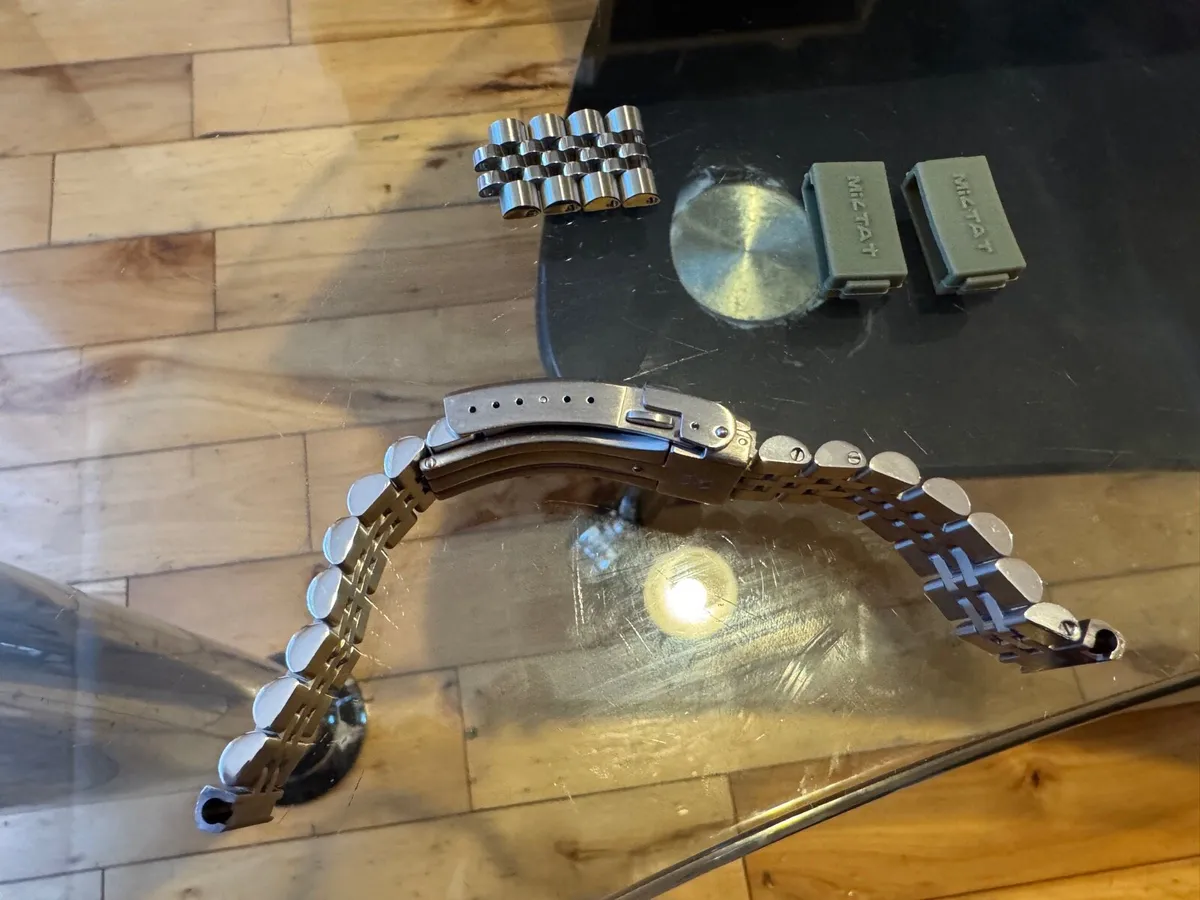 Miltat 20mm stainless steel bracelet - Image 2