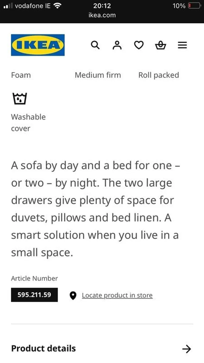 Ikea Brimnes Day Bed - Image 2