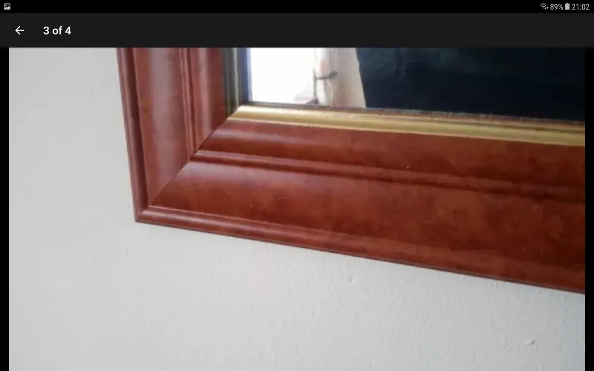 As new large mirror letterette frame - Image 1