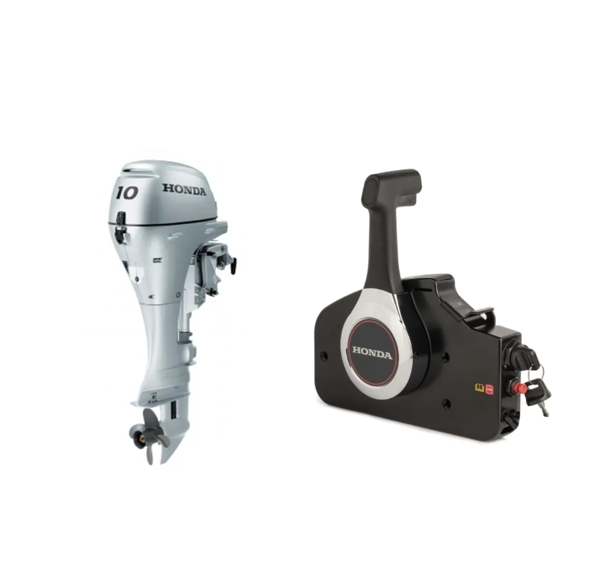 Honda 10 HP Outboard Engine - Image 1