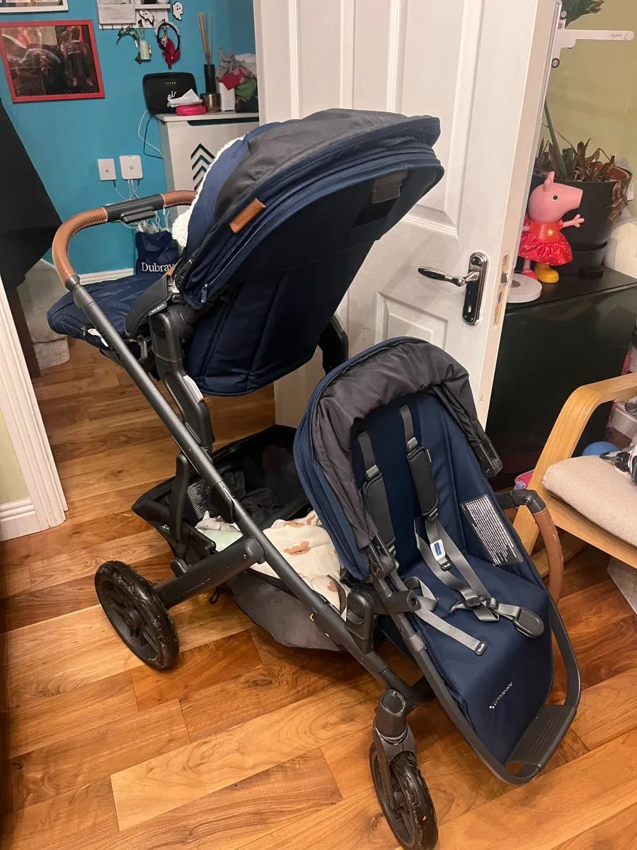 UPPAbaby Vista V2 Double Buggy – Noa (Navy) - Image 1