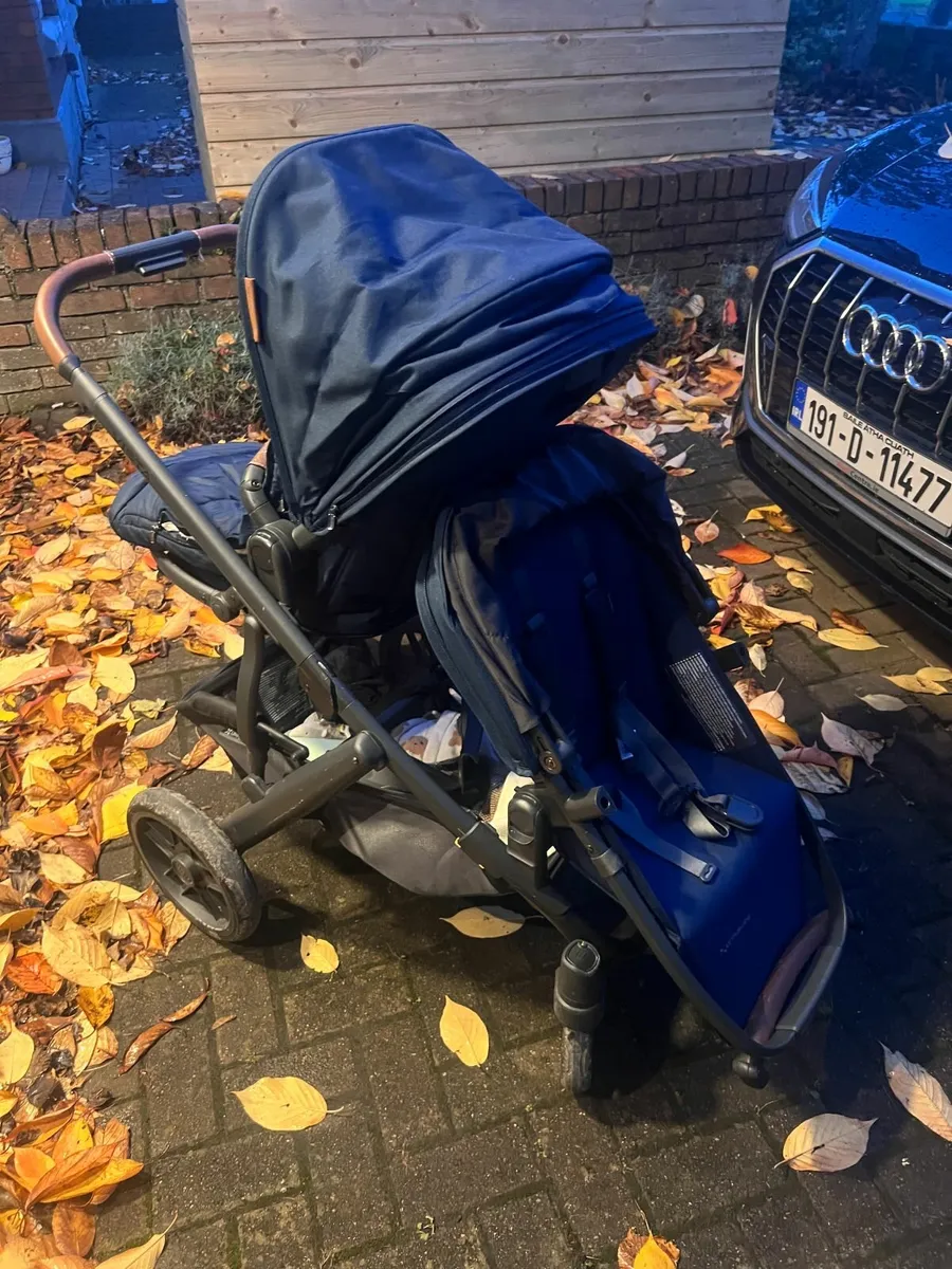 UPPAbaby Vista V2 Double Buggy – Noa (Navy) - Image 3