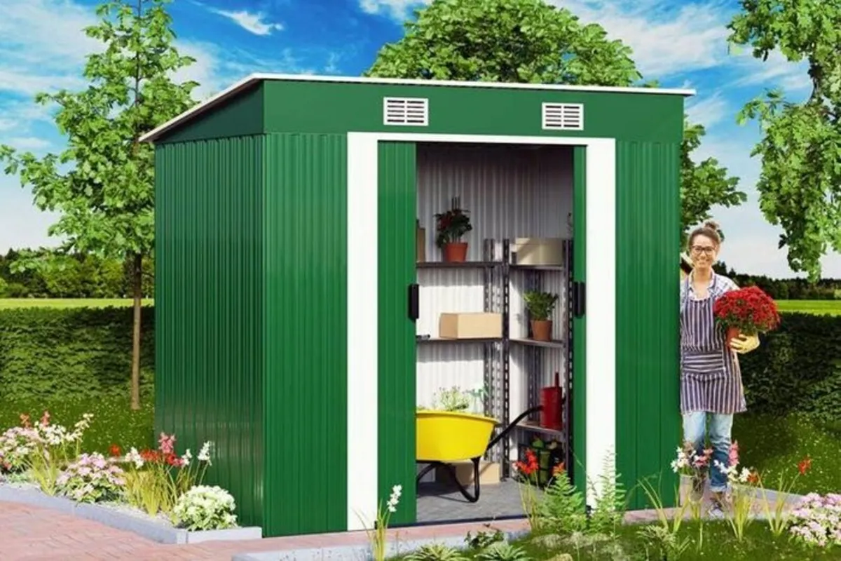 Metal Shed 6 FT 7 IN × 4 FT 1 IN - Image 2