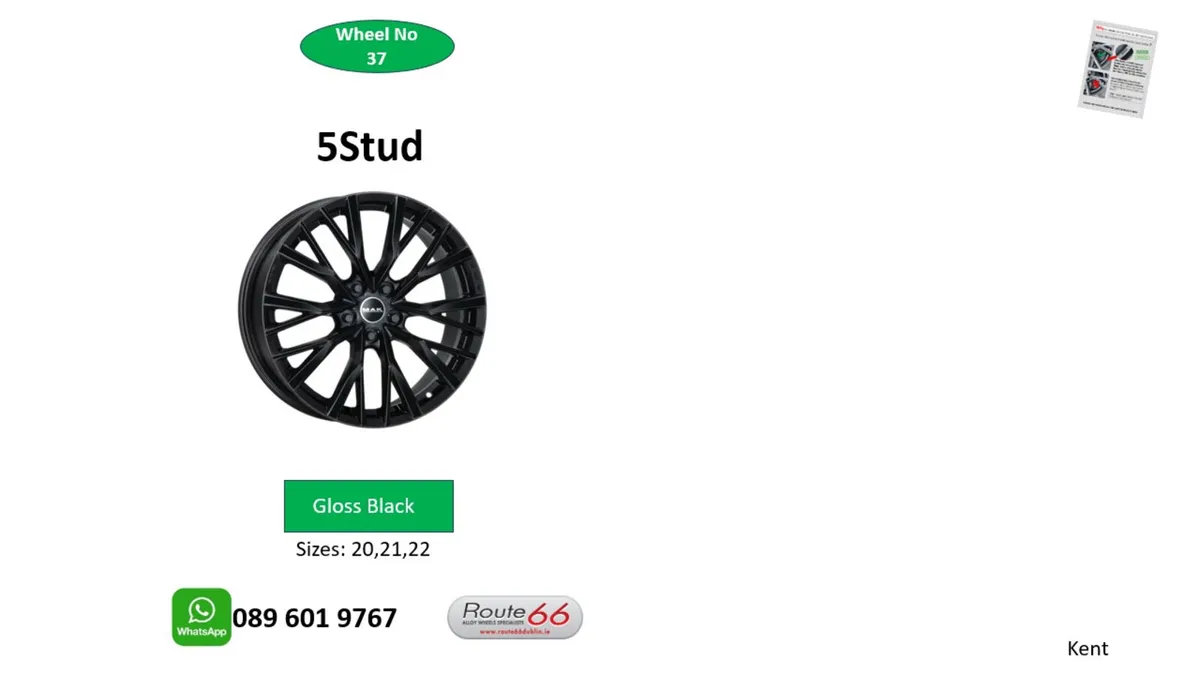 Range Rover alloy wheels by Route 66 - Image 2