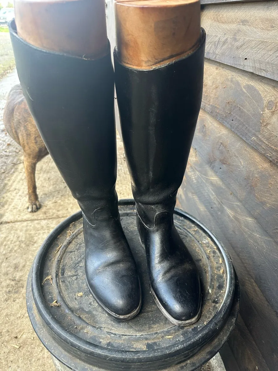 Davies Hunting Boots - Wide Calf Size 6 - Image 2