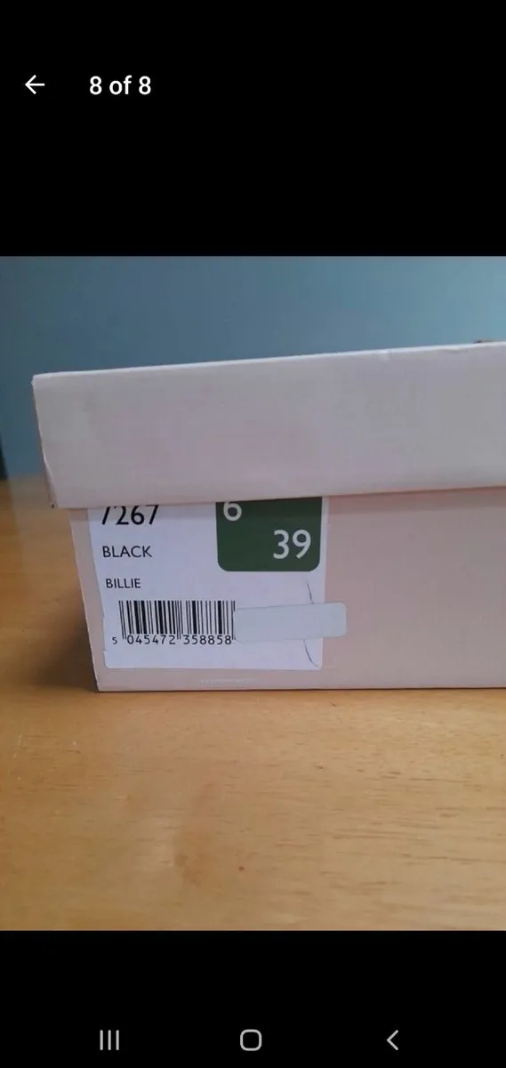 Black leather studded ankle boots 6 - Image 3