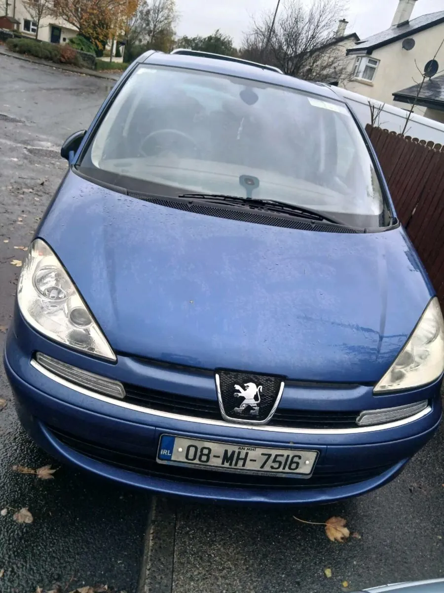 Peugeot 807 Executive, 103K miles Blue NCT & Tax - Image 3