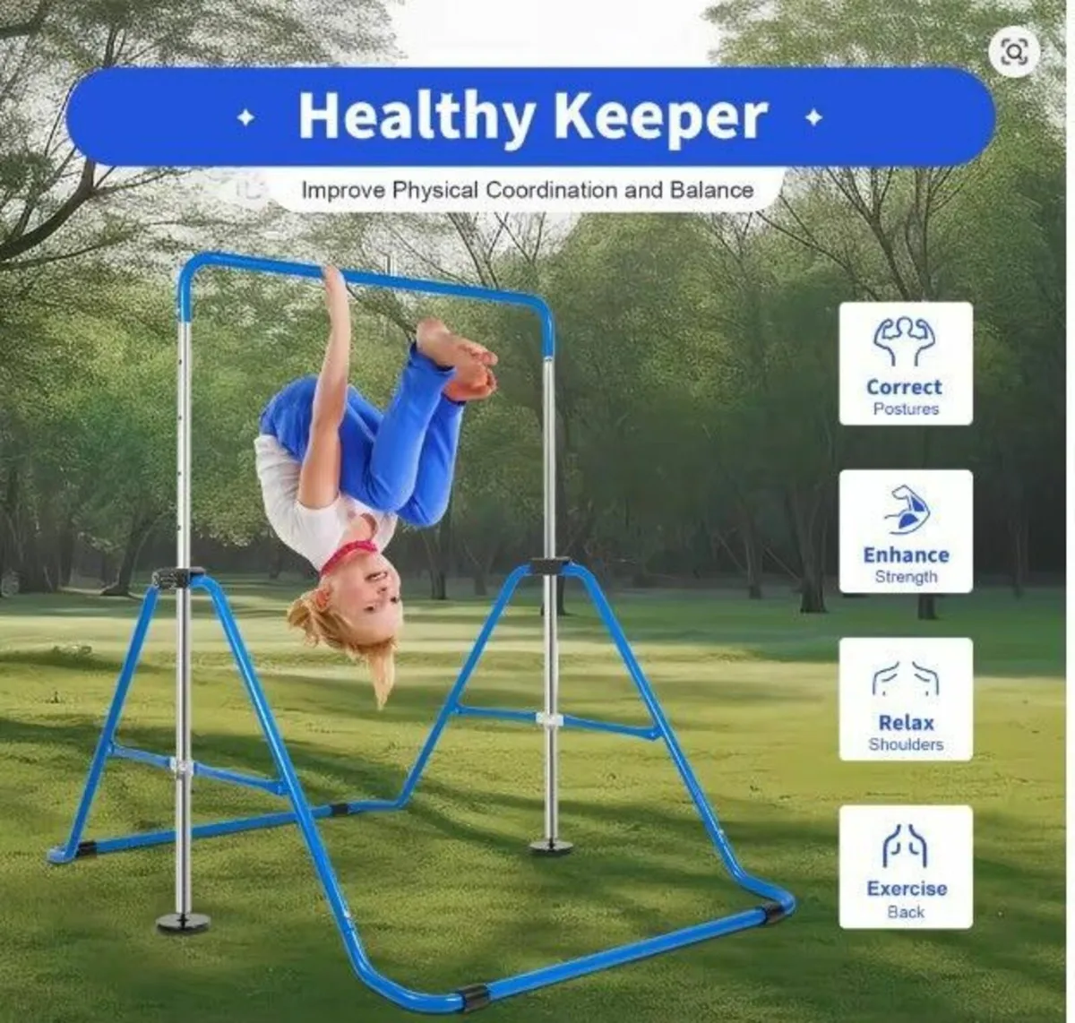 Gymnastics Bar tested up to 100kg - Image 1