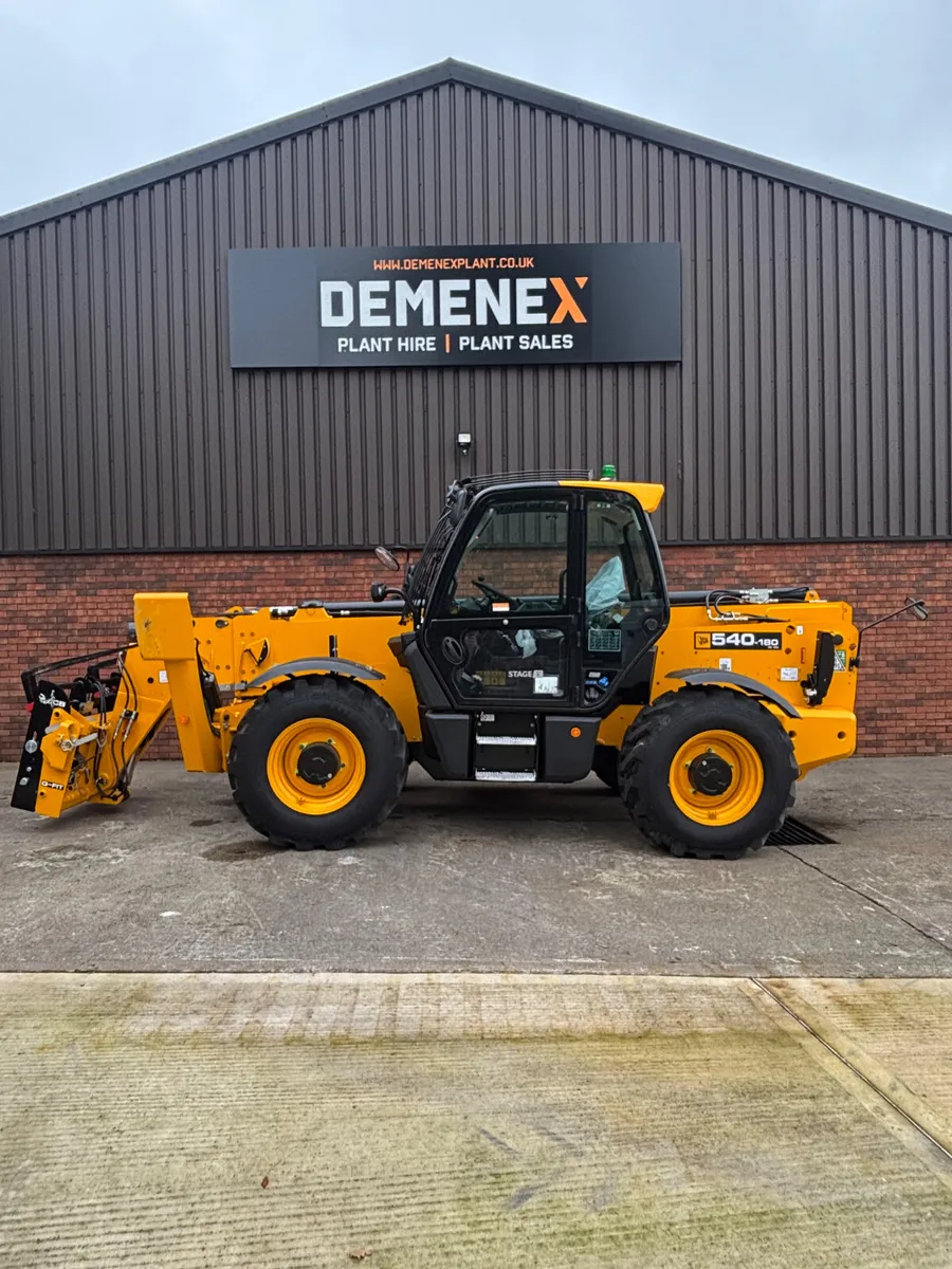 JCB 540V180 - 81KW / 109HP - HYD FORKS - Image 1