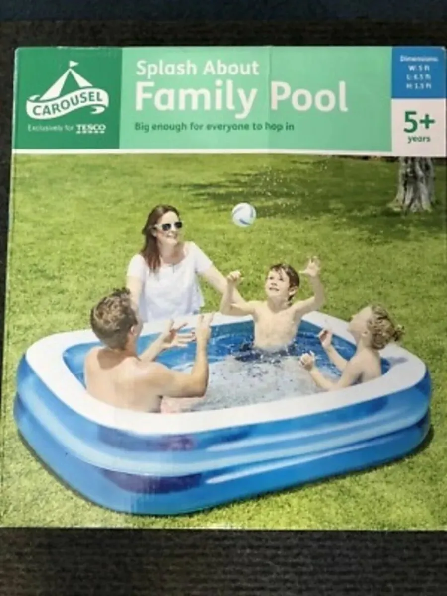 NEW Swimming Pool, Family size, Setup Once Only - Image 1