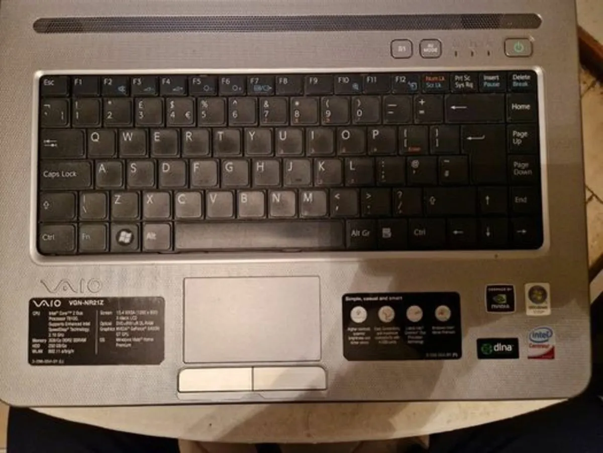 Sony Laptop Model PCG-7121M, Windows 10 Home, 3GB - Image 2