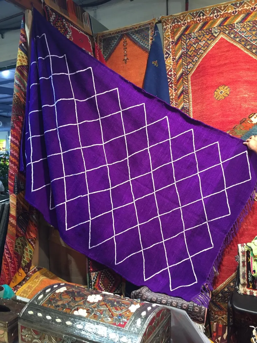 Moroccan rug 100% wool - Image 1