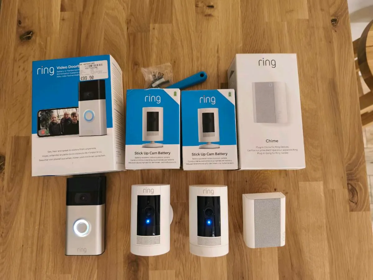 Ring doorbell and camera - Image 1