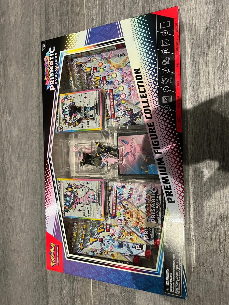 Pokemon Prismatic Evolutions Premium figure collec