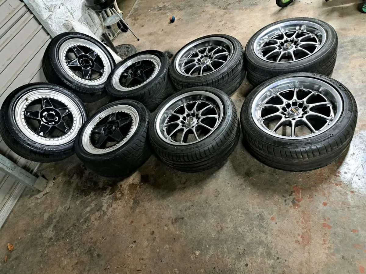 5x114.3 genuine wheels swap - Image 1