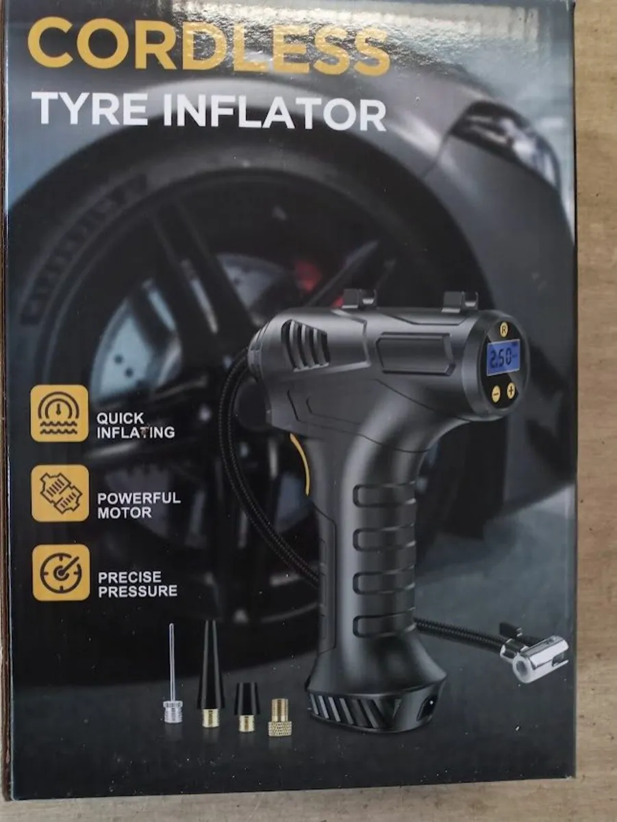 Cordless tyre inflater - Image 1