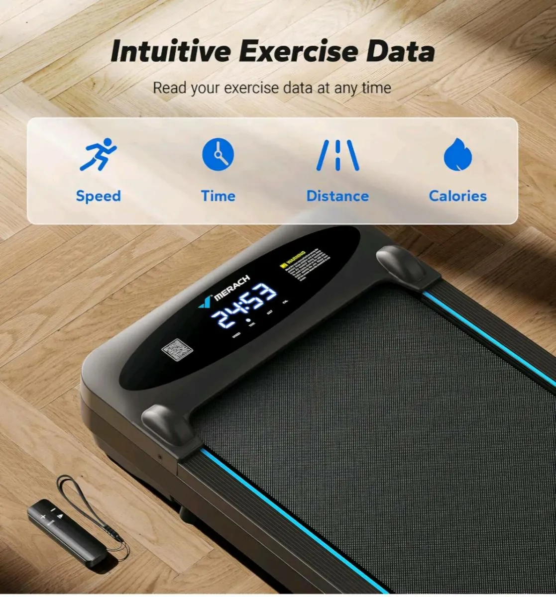 MERACH Walking Pad Treadmill - Image 3