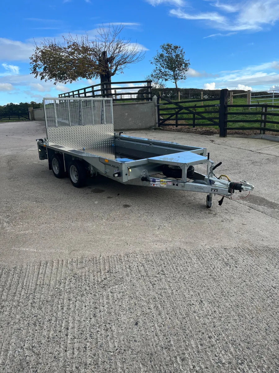 UNUSED IFOR WILLIAMS GX106 RAMP TWIN AXLE TRAILER - Image 2