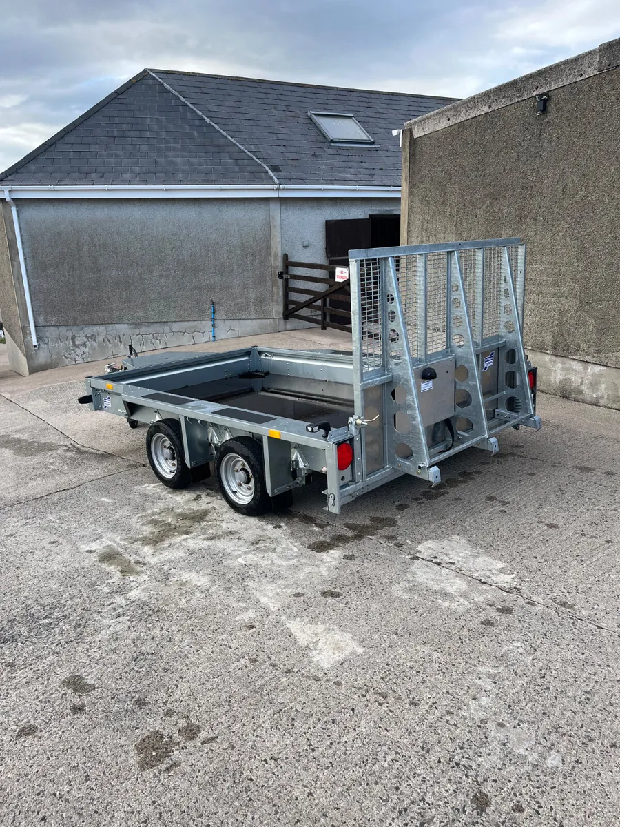 UNUSED IFOR WILLIAMS GX106 RAMP TWIN AXLE TRAILER - Image 3
