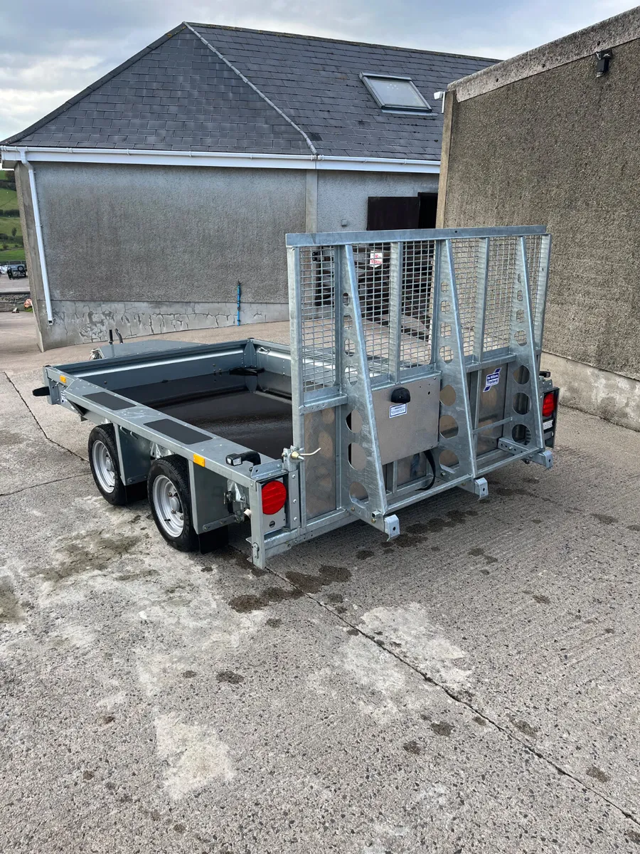 UNUSED IFOR WILLIAMS GX106 RAMP TWIN AXLE TRAILER - Image 4