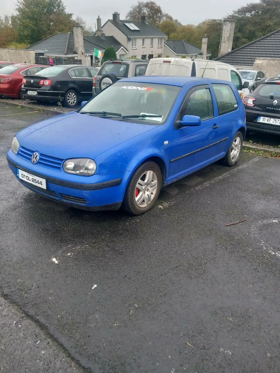 2001 mk4 vw golf nct'd 03/26 classic insurance - Image 2