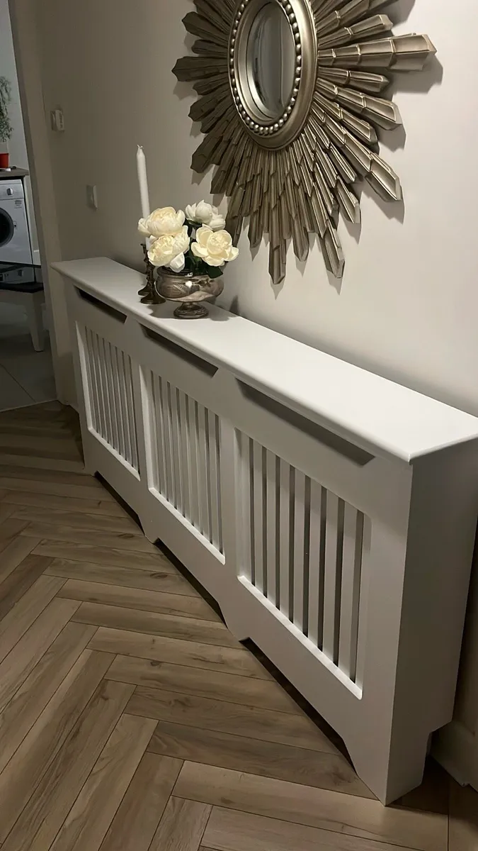 Custom made and solid radiator cover very heavy - Image 1