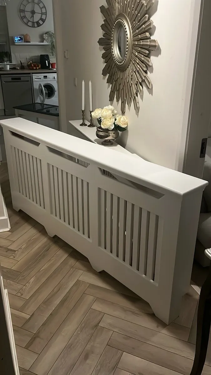 Custom made and solid radiator cover very heavy - Image 2