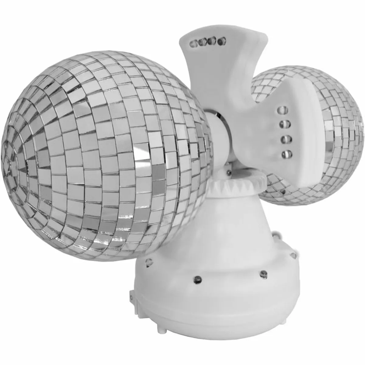 NEW in Box, Twin Rotating LED Disco Ball - Image 3