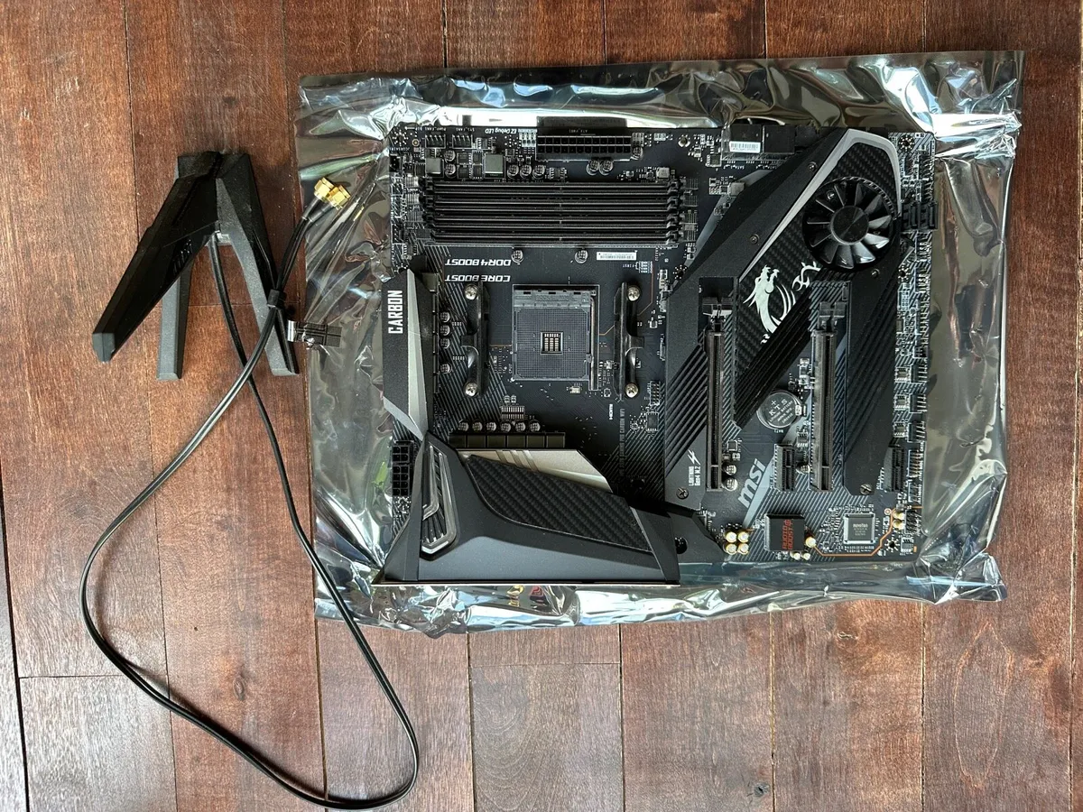 MSI MPGX570 Gaming Pro Carbon WiFi Am4 Motherboard - Image 1