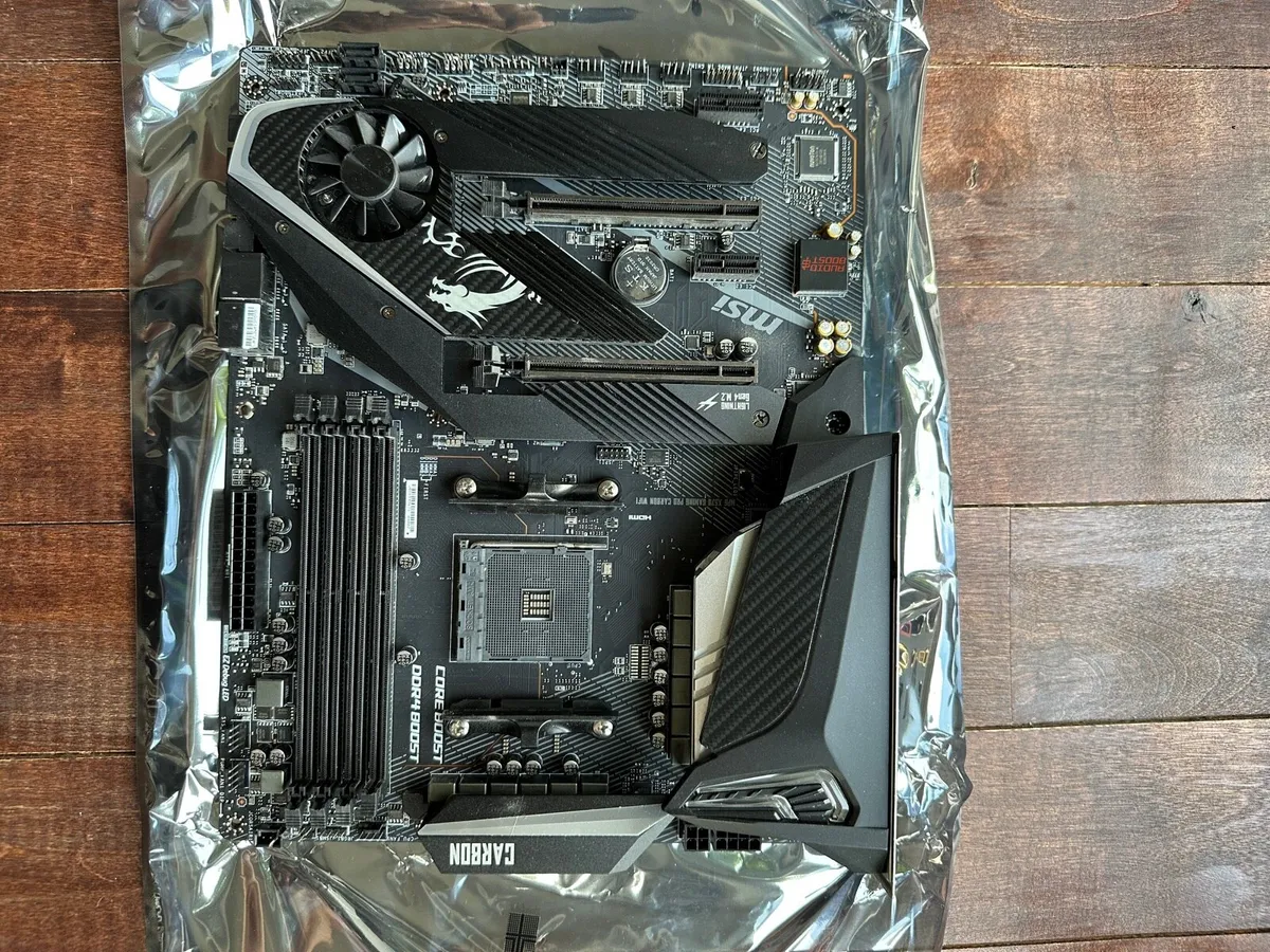MSI MPGX570 Gaming Pro Carbon WiFi Am4 Motherboard - Image 2