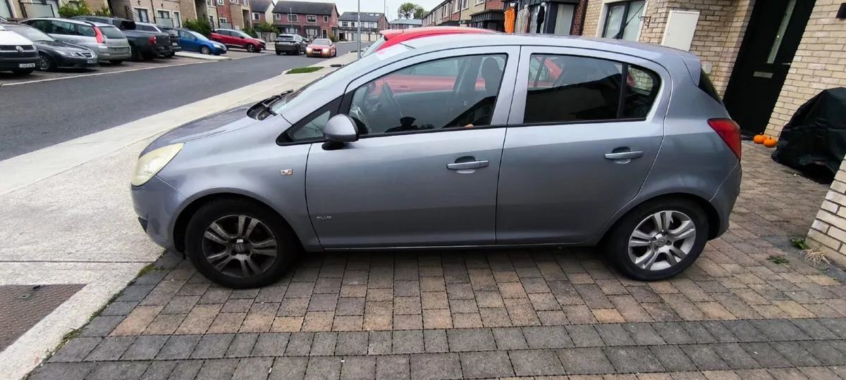 Silver Opel Corsa 2008 - Image 2