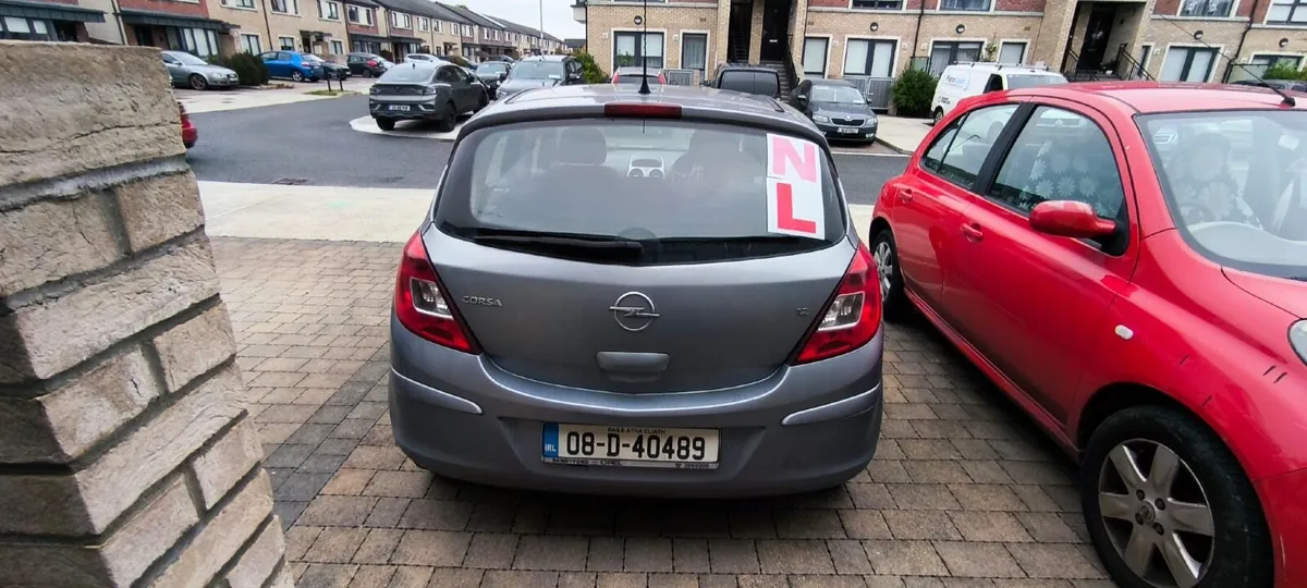 Silver Opel Corsa 2008 - Image 3
