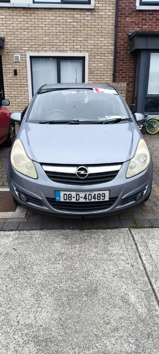 Silver Opel Corsa 2008 - Image 1