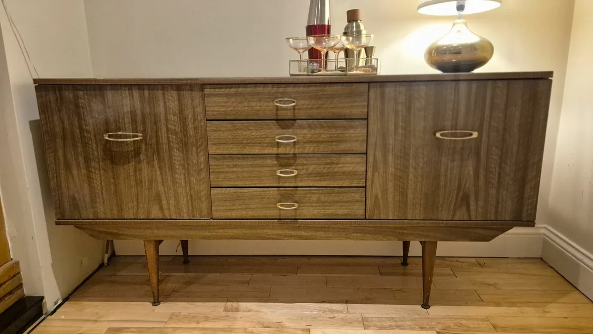 Antique Sideboard. Laminate finish. - Image 2
