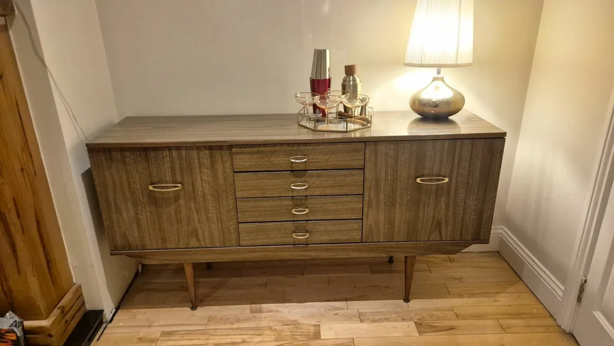 Antique Sideboard. Laminate finish. - Image 3